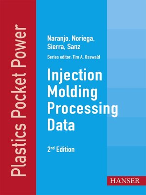 cover image of Injection Molding Processing Data